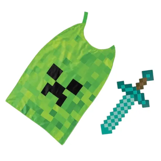 Minecraft Sword and Cape Child Accessory Set {1}