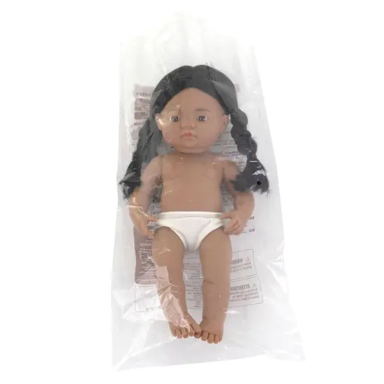 Anatomically Correct 15" Baby Doll, Native American Girl {2}