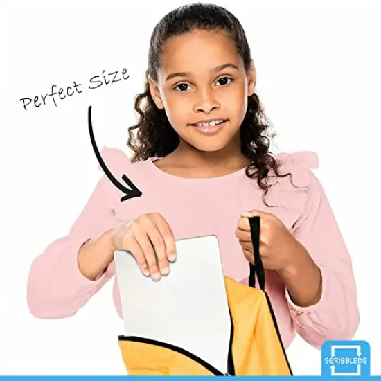 6 Pack Small White Board Dry Erase Boards Classroom Pack Mini White Boards 9"x12” Personal Whiteboards for Students Teachers School Supplies Lapboards l 6 Mini Whiteboard Erasers Included {5}