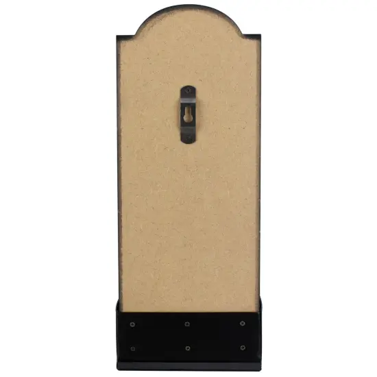 Koopman International 14.5" Black and White 'Beer is Always a Good Idea' Bottle Opener with Storage Bin {6}