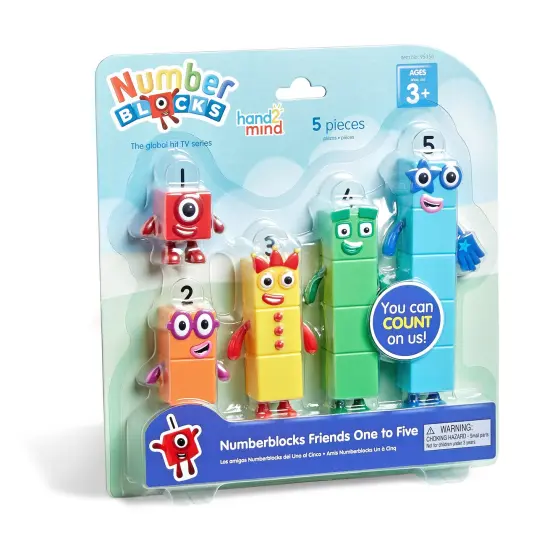 Numberblocks Friends One to Five {4}