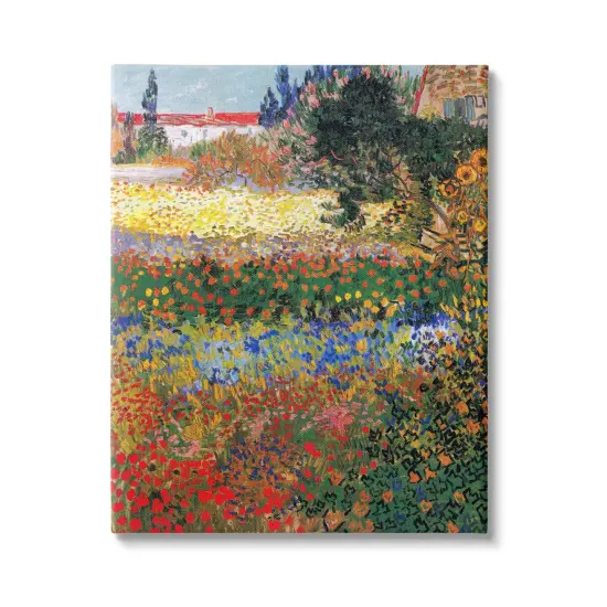 Stupell Industries Flower Garden Van Gogh Canvas Wall Art {1}