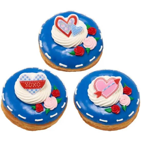 Cross My Heart Cupcake Rings, 12ct {5}