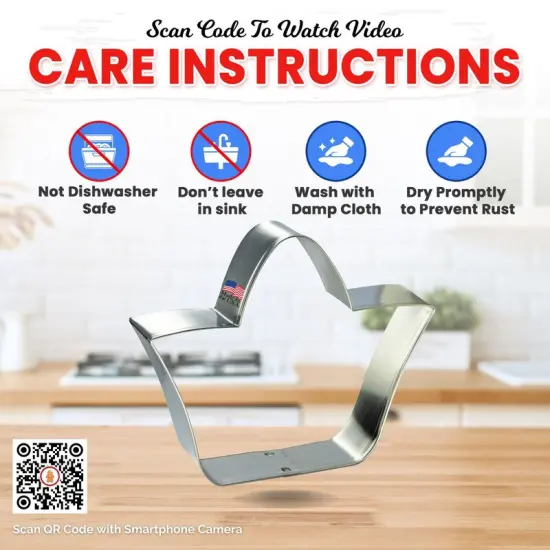 CookieCutter.Com Brand Brand Beach Bag Tote Cookie Cutter 4 3/8in, Tin Plate Steel, Handmade in USA {4}