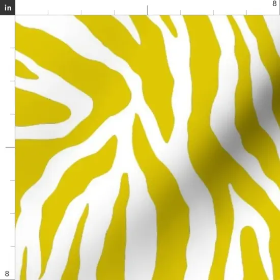 Various Fabrics by the Yard or Fat Quarter Chartreuse Stripe Bright Animal Print Yellow And White African Safari Tropical Jungle Custom Printed Fabric by Spoonflower {4}