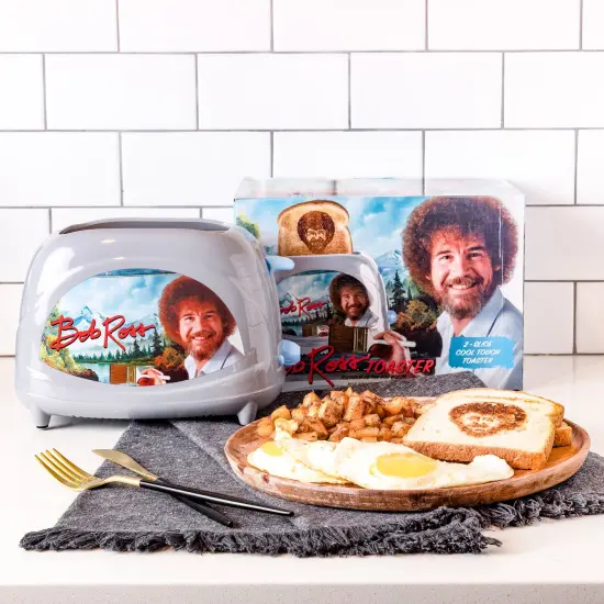 Uncanny Brands Bob Ross 2-Slice Toaster {1}