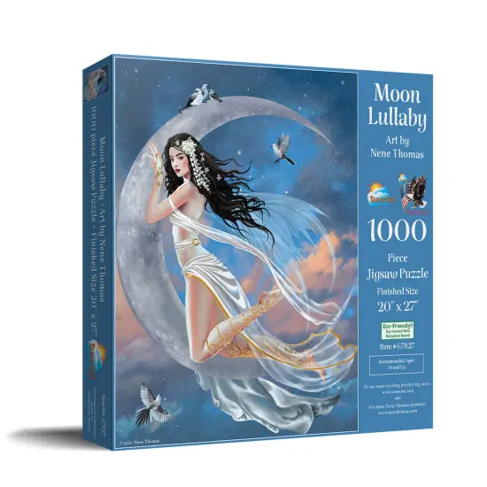 Sunsout Moon Lullaby 1000 pc Jigsaw Puzzle 67827 {3}