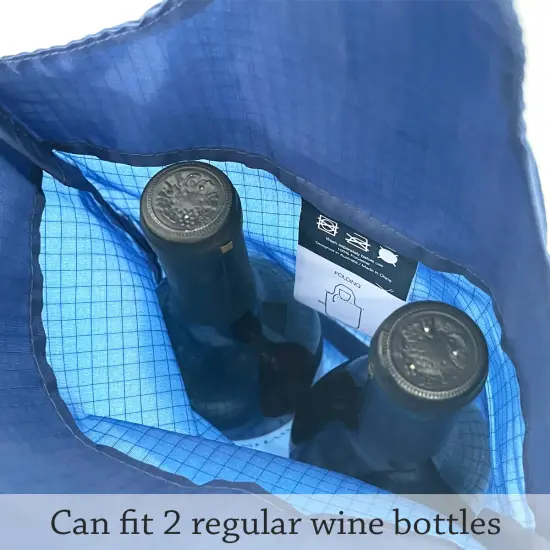 Envirosax Winesax (Set of 2), Navy {4}