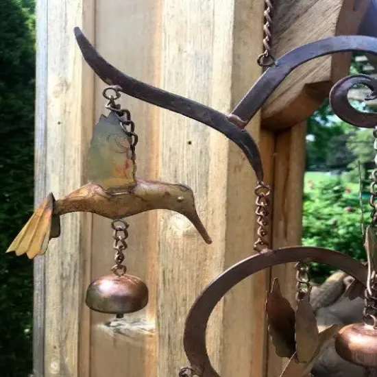 Hummingbird Highland Metal Art {3}