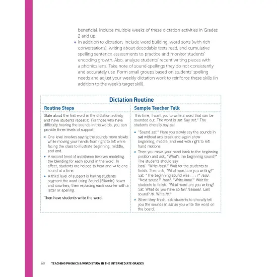 Teaching Phonics & Word Study in the Intermediate Grades, 3rd Edition {2}