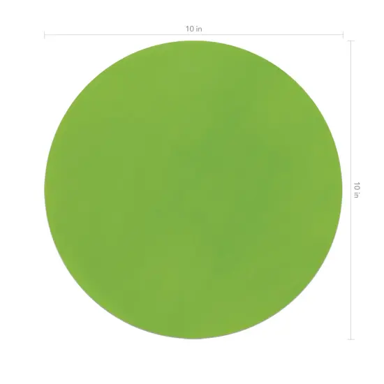 Self-Stick Dry Erase Circles, 5 Assorted Colors, 10" Dia., 10 Count {2}