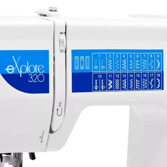 Elna eXplore 320 Sewing Machine {3}