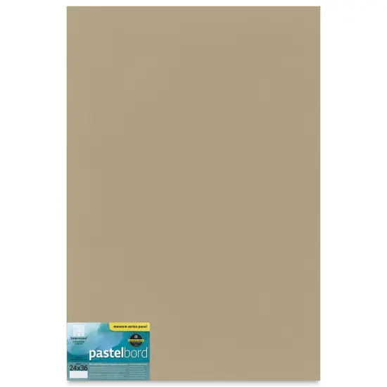 Ampersand Pastelbord Panel - 24" x 36", 1/8" Profile, Sand {1}