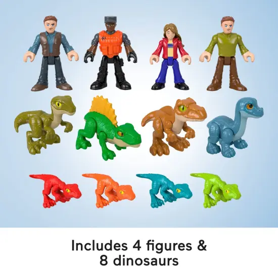 Jurassic World Toys Imaginext Jurassic World Advent Calendar, Christmas Gift of 25 Dinosaur {6}