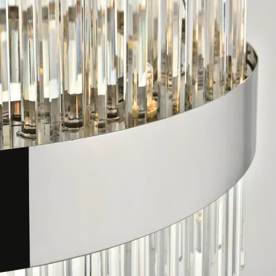 Dallas 14 light Chrome Chandelier Clear Royal Cut Crystal {5}