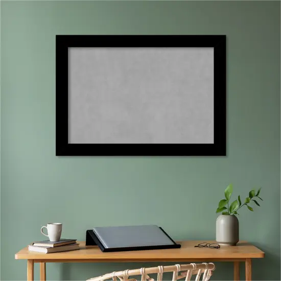 Basic Wood Framed Magnetic Board Basic Black {5}