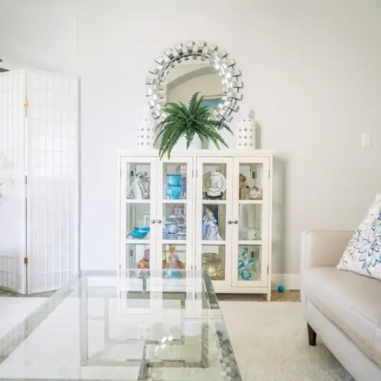 6-Pack: Boston Fern Plant with 48 Silk Fronds, 48" Wide, Faux Greenery, Floral Home by Artificial Flowers {4}