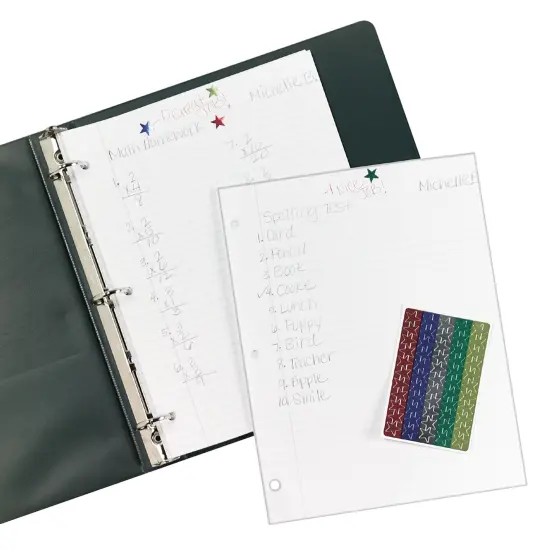 Avery Foil Star Labels, 1/2", Assorted Colors, Non-Printable, 8 Packs, 3,520 Star Stickers Total (21922) {5}