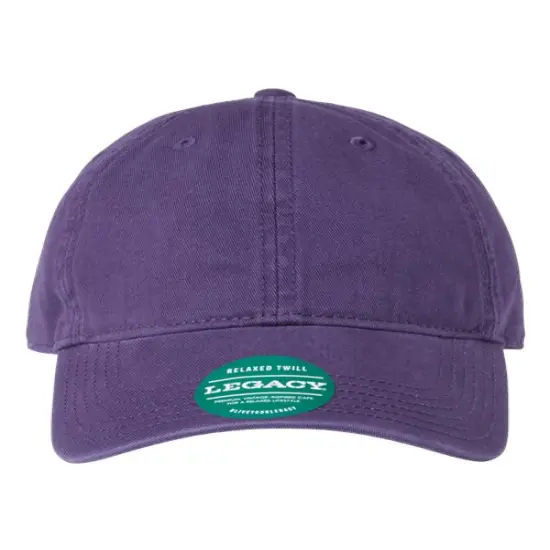 LEGACY&reg; Relaxed Twill Dad Hat Purple {1}