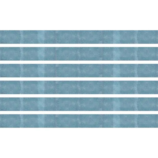 Moving Mountains Blue Straight Border Trim, 35 Feet Per Pack, 6 Packs {1}