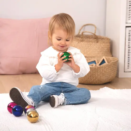 Sensory Reflective Color Mystery Balls, Set of 6 {4}