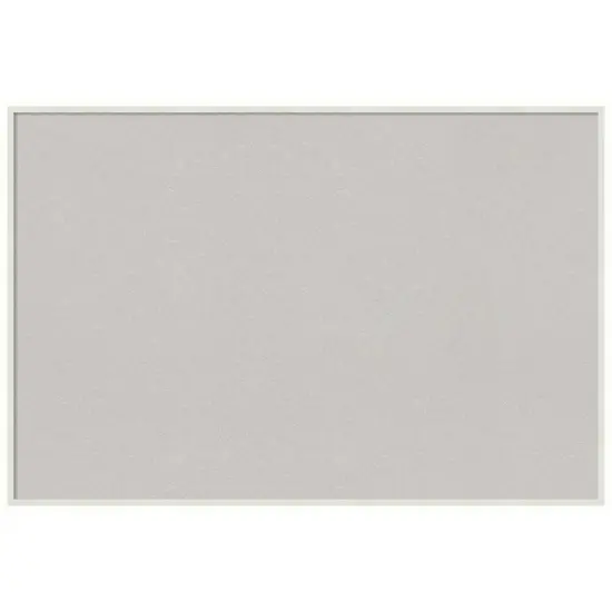 Lucie Wood Framed Corkboard, Grey Cork Lucie White {1}
