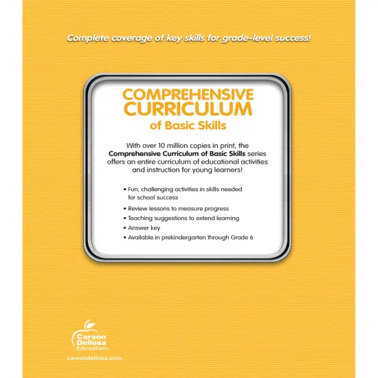 Carson Dellosa Comprehensive Curriculum of Basic Skills Second Grade Workbook, Reading Comprehension, Language Arts, Spelling, Grammar, Math, and Writing Practice, Classroom or Homeschool Curriculum {2}