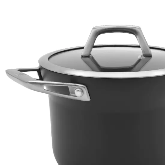 ZWILLING Motion Hard Anodized 4-qt Aluminum Nonstick Soup Pot {7}