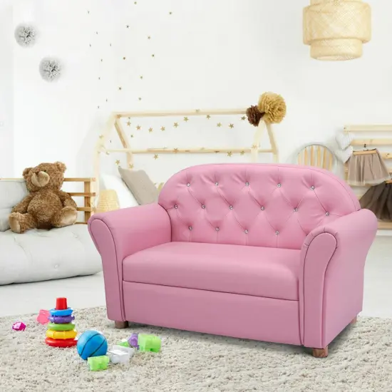 Kids Princess Armrest Chair Lounge Couch {5}