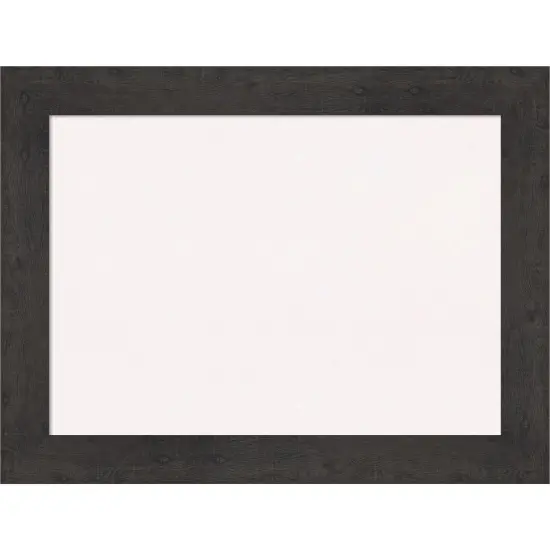 Rustic Plank Framed Corkboard, White Cork Espresso {1}