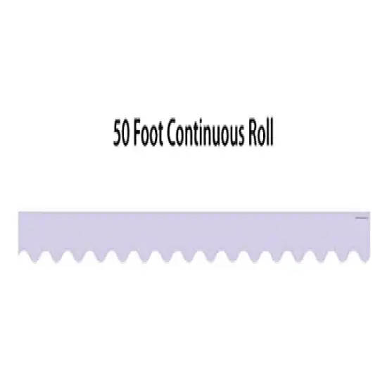 Lavender Scalloped Rolled Border Trim - 50ft - Decorate Bulletin Boards, Walls, Desks, Windows, Doors, Lockers, Schools, Classrooms, Homeschool & Offices {2}