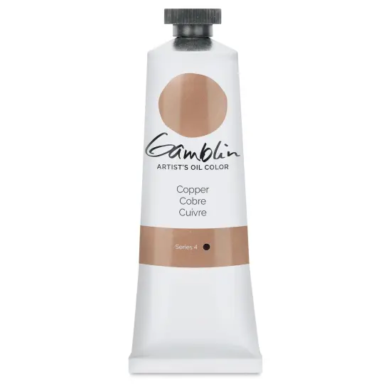 Gamblin Artist's Oil Color - Copper, 37 ml tube {2}