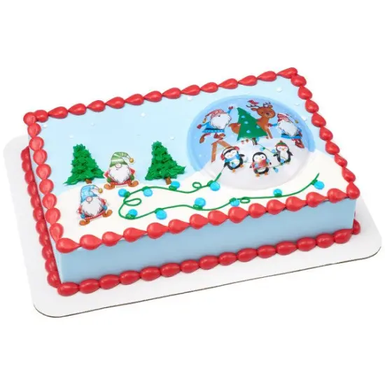 Holiday Gnomes Cupcake Rings, 12ct {4}