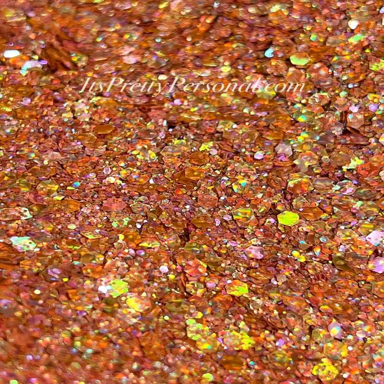 "Amber Blush Pink XL"- Gramglitter (HOLOGRAM) {5}