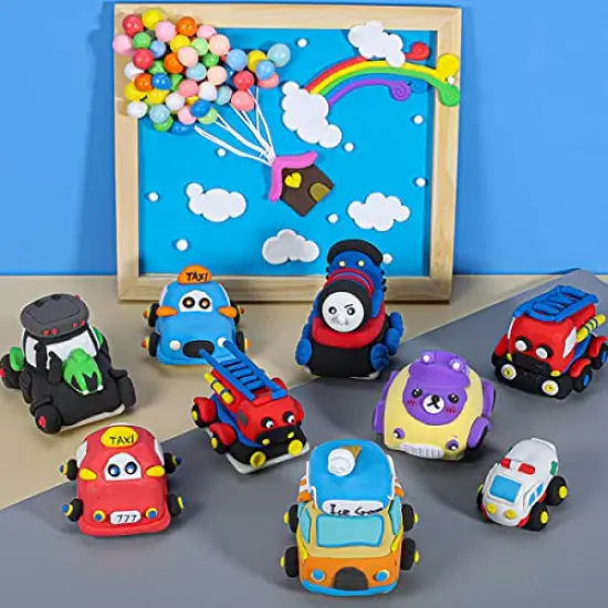 24 Colors Modeling Clay Kit - Air Dry Ultra Light Clay, Safe & Non-Toxic, Great Gift for Kids. {6}