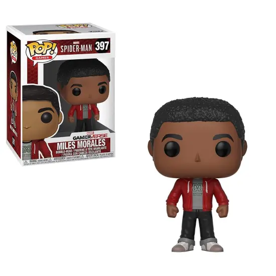 Spider-Man Video Game Funko POP Vinyl Figure - Miles Morales {1}