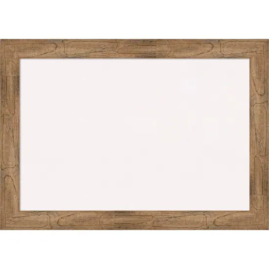 Owl Brown Wood Framed Corkboard, White Cork {1}