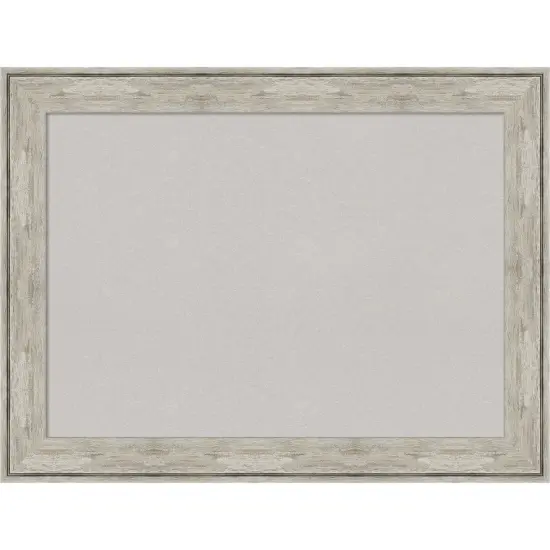 Crackled Metallic Framed Corkboard, Grey Cork {1}