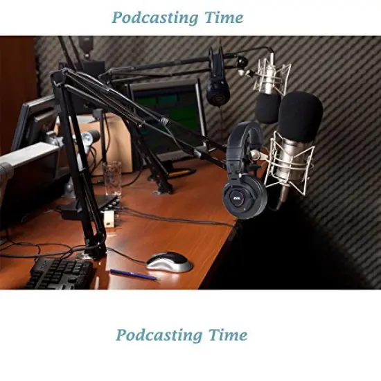 LyxPro Has-30 Closed Back over-Ear Professional Recording Headphones for Studio, DJ & More {3}