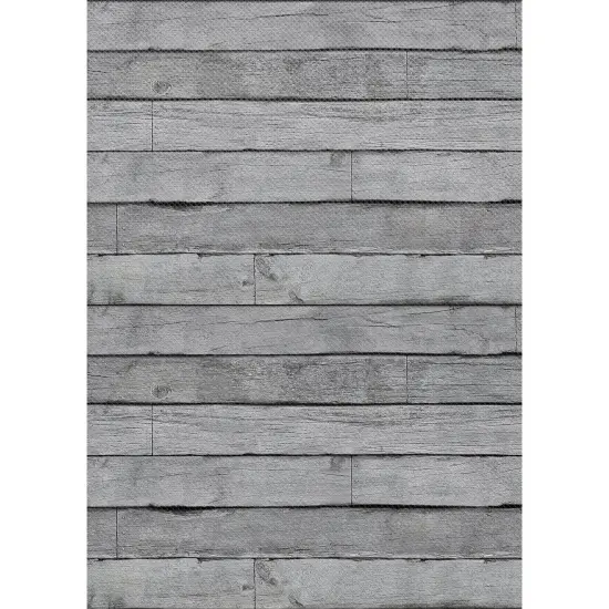 Better Than Paper&reg; Bulletin Board Roll, 4' x 12', Gray Wood Design, 4 Rolls {1}