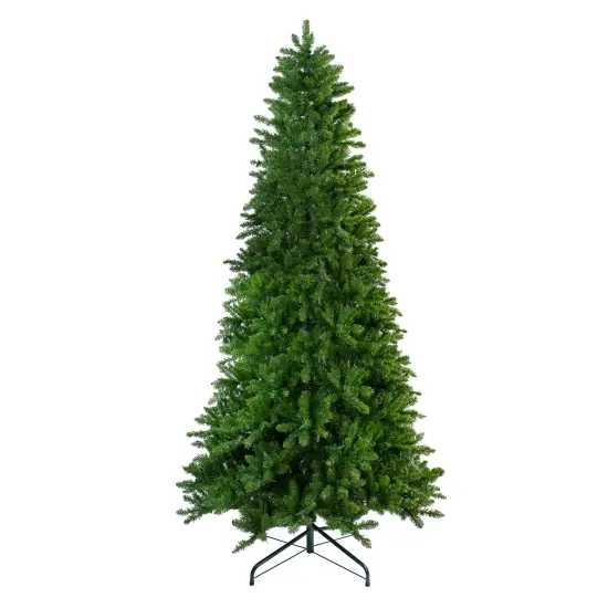 Northlight 10' Slim Eastern Pine Artificial Christmas Tree - Unlit Green {1}