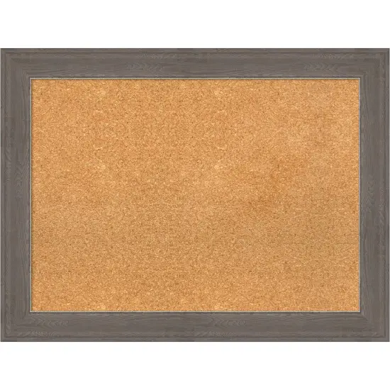 Alta Framed Corkboard, Natural Cork Alta Medium Brown {7}