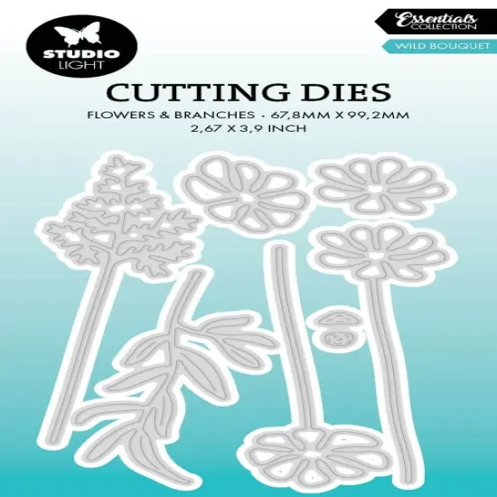 Studio Light Essentials Cutting Die-Nr. 790, Wild Bouquet {1}