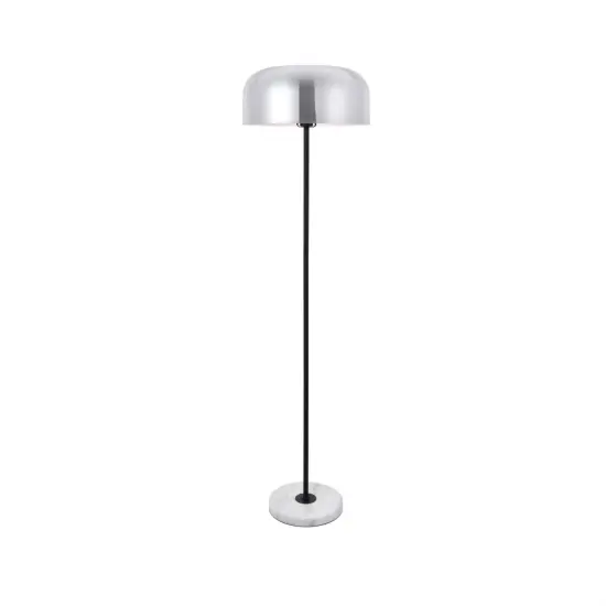 Exemplar 1 light brushed nickel Floor lamp {4}