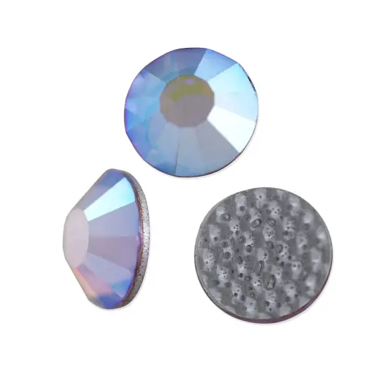 Preciosa Crystal VIVA12 Hotfix Rhinestone 6.5mm (SS30) Violet AB (Package of 20) {1}