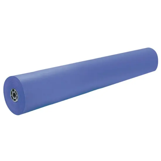 Dixon Rainbow Colored Kraft Paper Roll - 36" x 1000' - Royal Blue {1}