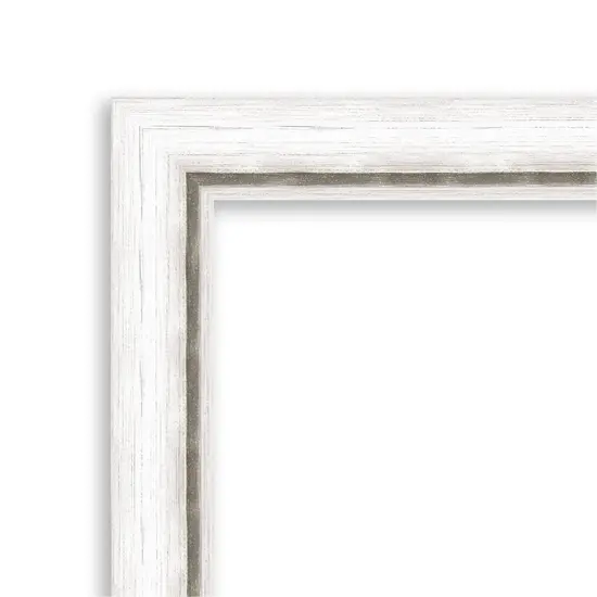 Morgan Wood Framed Magnetic Board Morgan White Silver {2}