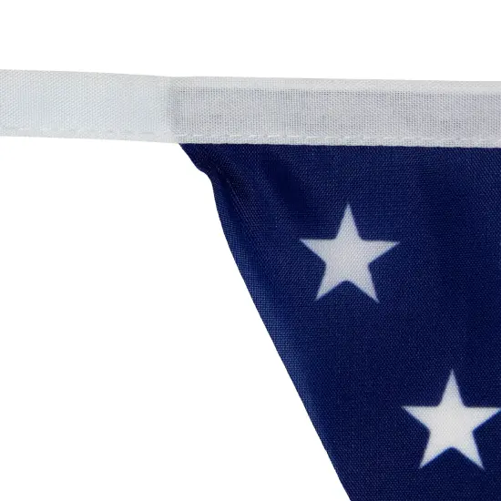 Northlight 9.75' Americana Pennant USA Flag Hanging Wall Banner Blue {7}