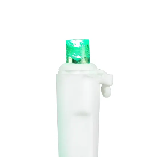 Northlight LED Wide Angle Christmas Lights - Green - 16.25' White Wire - 50ct {5}