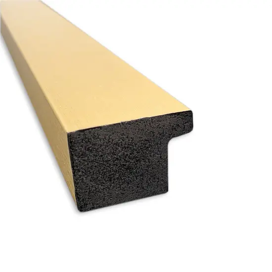 Grace Narrow Framed Corkboard, White Cork Gold {2}